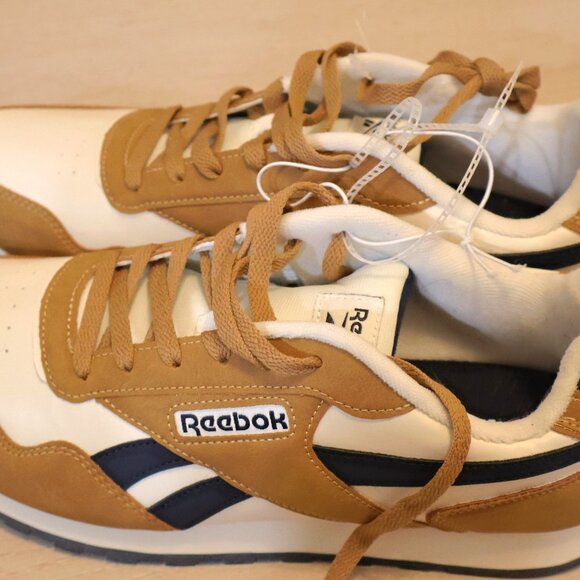NWT Reebok Harman Wild Brown Tan Navy Shoes | Men’s 10.5 - Picture 7 of 8